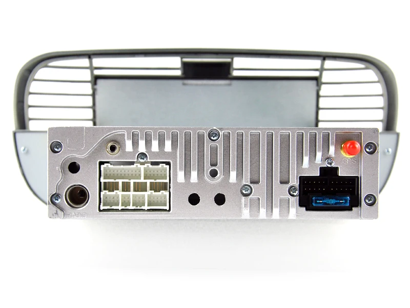 Best 22% discount OTOJETA Car GPS Android 9.1 Multimedia Player for FIAT 500 Navigation bluetooth Device head unit radio silver panel 5