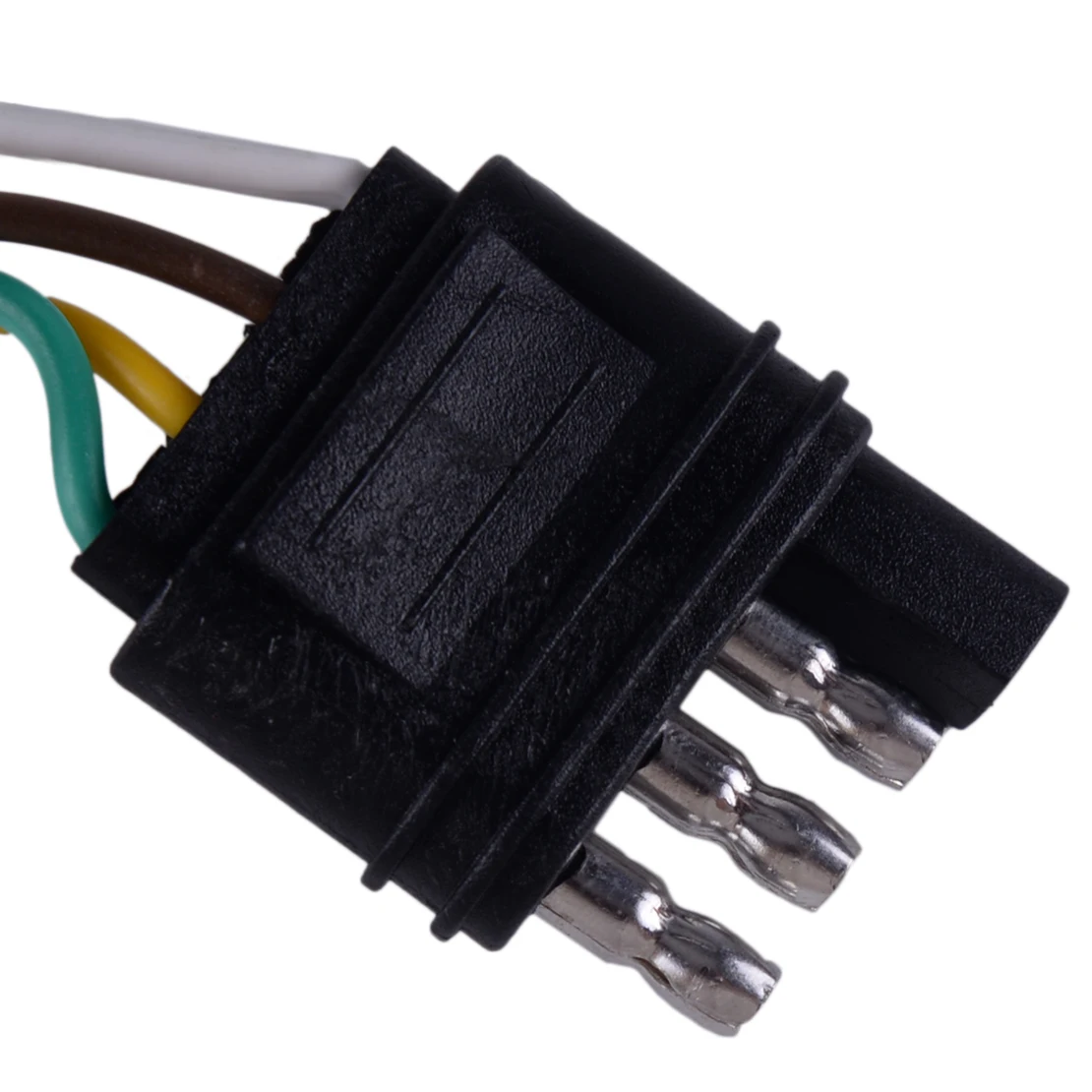 DWCX аксессуары MIC-AP-210C 4-полосная плоский до 7 способ круглый RV лезвие адаптер для проводки прицепное устройство штепсельная вилка с кронштейном