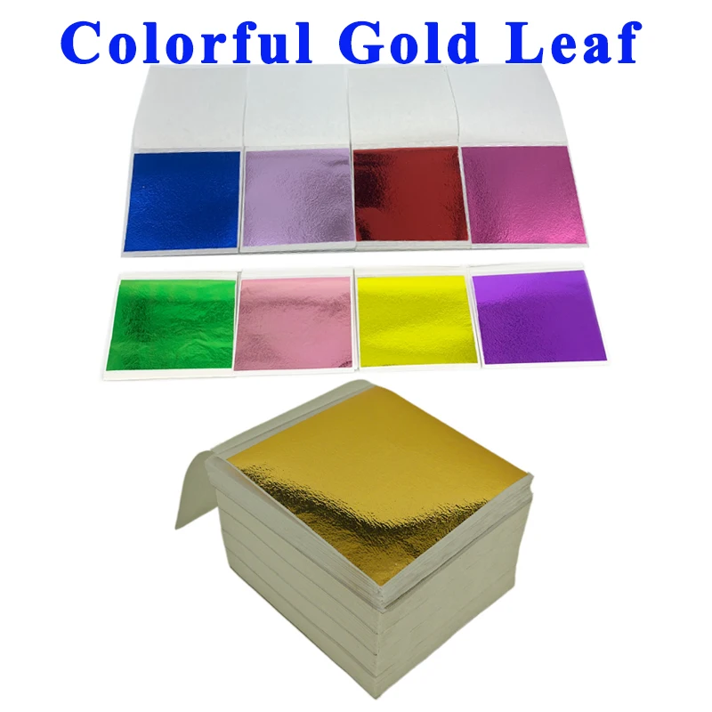 Taiwan Foil Gold Leaf Paste Furniture Lines Gold Sheets Gold Foil