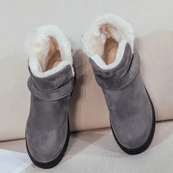 

2020 Women Snow Boots winter fashion casual female Comfortable ladies Boots Warm Winter Boots Woman shoes large size