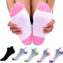 Нескользящая подошва; защита от сопротивление скольжению Нескользящие Профессиональный Фитнес охраны окружающей среды Фитнес Йога носки здоровый