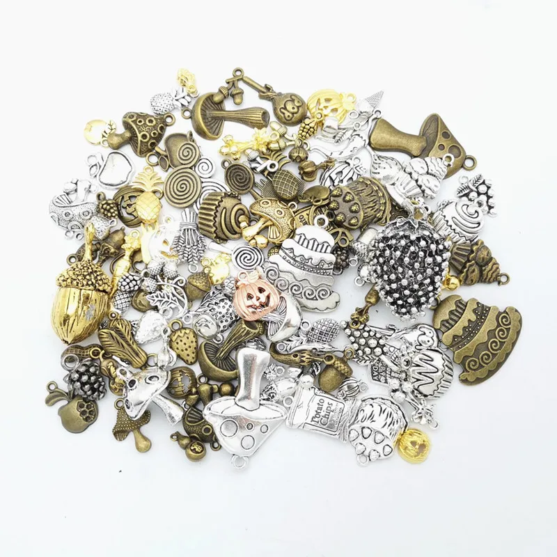 

Лидер продаж, металлические фрукты и Вегета разные кулоны, античный бронзовый браслет, ожерелье ручной работы, изготовление ювелирных изделий, оптовая продажа, DIY аксессуары