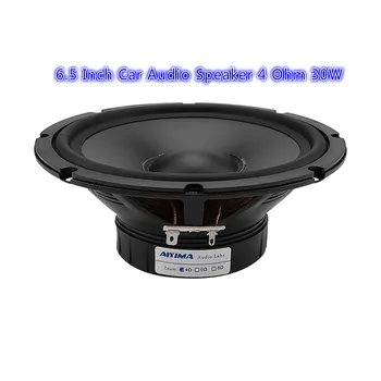 

1PCS 6.5 Inch Car Bass Audio Speaker 4 8 Ohm 30W Midrange Woofer High Sensitivity Multimedia Loudspeaker DIY Home Theater