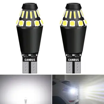 

2x W16W LED 912 921 T15 LED Bulbs Error Free 6000k white Backup Reverse Light 12V For Audi BMW Mercedes Porsche Volkswagen Mazda