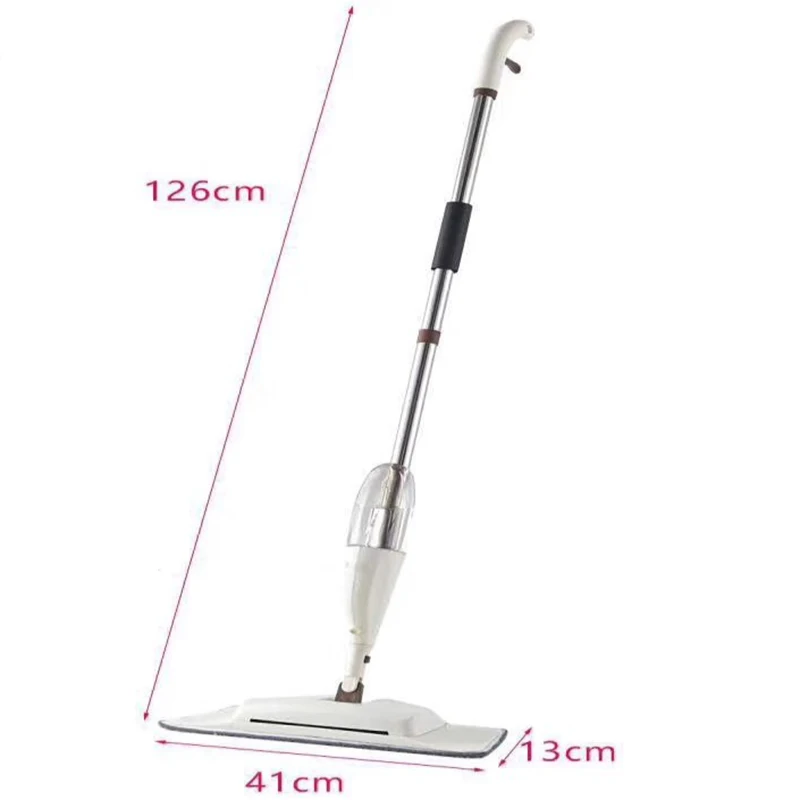 

Hot New 3-In-1 Spray Mop Broom for Hardwood Floors with Minifiber Washable Pad for a Quick Floor Cleaner Sweep Floor Flat Mops