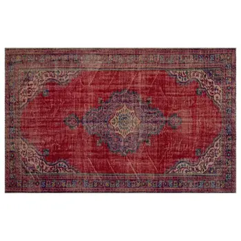 

Handmade Natural Vintage Turkish Area Rug 192x294 Cm-6'4''X9'8''
