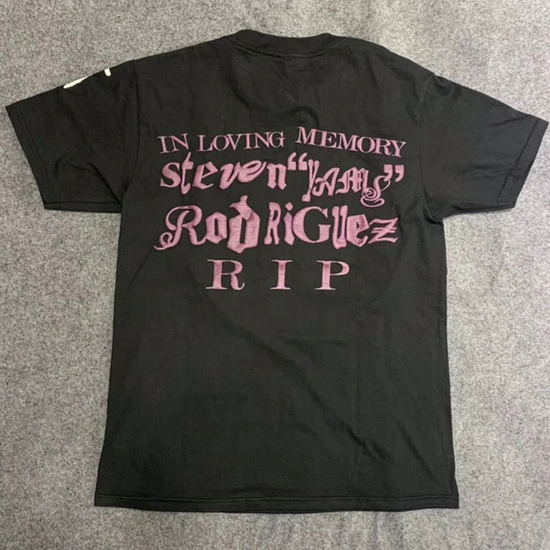 2020 NEW Men T Shirt CPFM.XYZ Yams Day In Loving Memory Tee Men T Shirt Women  T Shirt  Hip Hop  Cotton  O-Neck  T Shirt