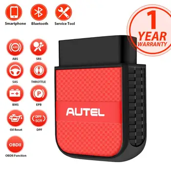 

Autel AP200C Wireless OBD2 Scanner, AP200 Update, Bluetooth Code Reader + 8 Hot Services ABS Bleed OBD2 Diagnostic Tool OBD 2