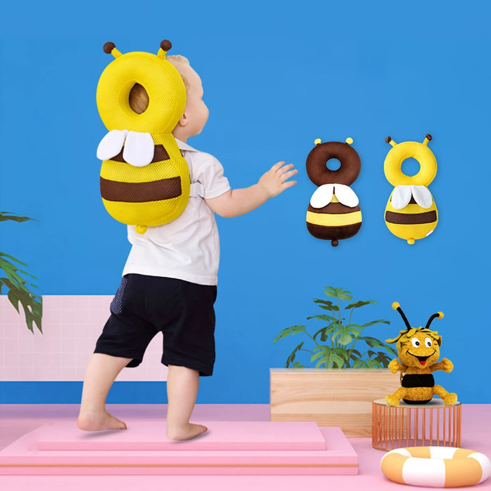 

Baby Head Protection Pillow Cartoon Infant Anti-fall Pillow Soft PP Cotton Toddler Children Protective Cushion Baby Safe Care