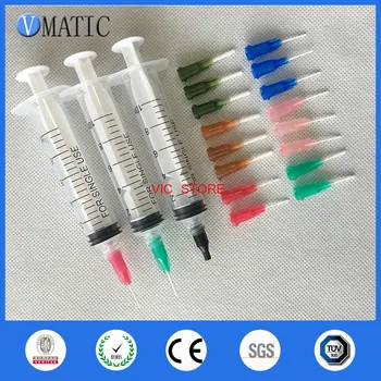 

Free Shipping 10cc/ml Plastic Syringe Solder Paste Adhesive Glue Liquid Dispenser Syringe Stopper With Needles