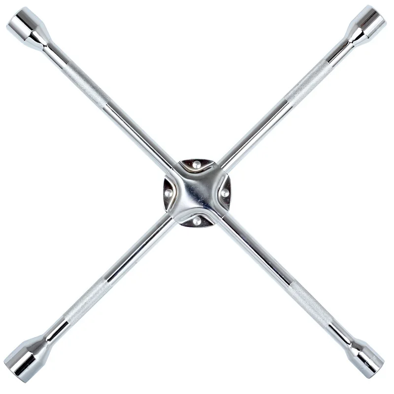 

Cross Wheel Wrench Car Auto Repair Maintenance Changing Tire Unloading Wrench Tool 17/19/21/23