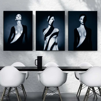 

Unframed 1 Piece Nude Woman Oil Painting on Canvas Wall Art HD Print Wallpaper Home Decor Sofa Background Decor Print By Numbers