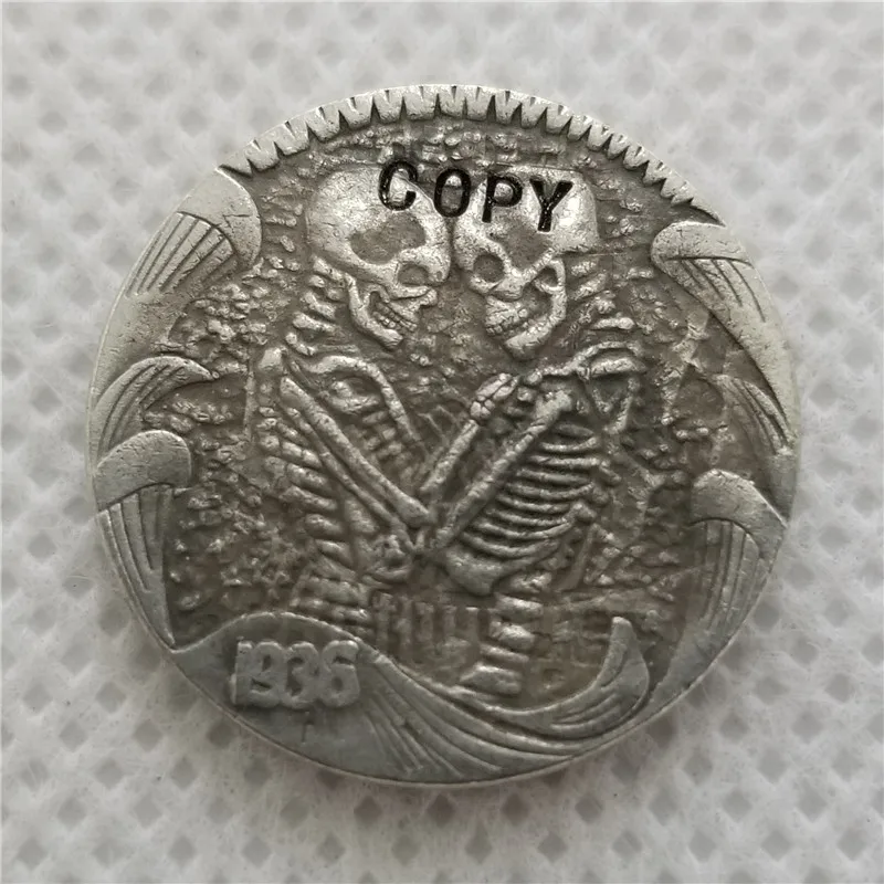 Hobo Nickel Coin_Type #41_1936-D BUFFALO NICKEL COIN COPY | Дом и сад