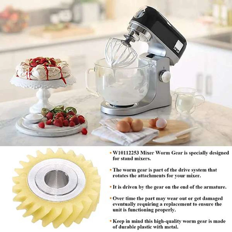 W10112253 9706416 Motor Brush W10380496 4162897 Mixer Worm Drive Gear Kitchenaid Stand Pair Motor Brushes mixer accessories electric motor
