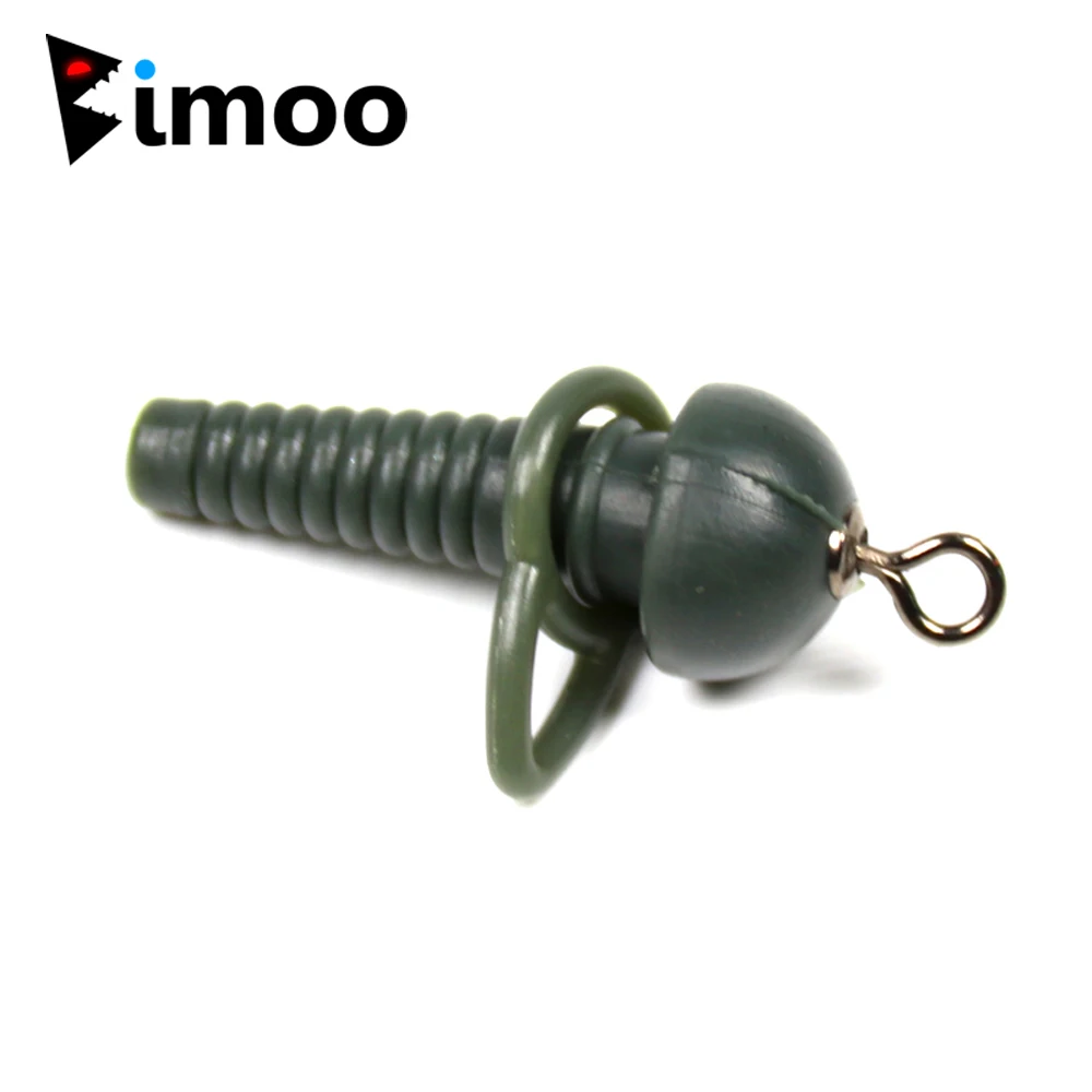 Bimoo Bulk Package Tadpole Bead Run Ring & Swivel Carp Fishing Rig