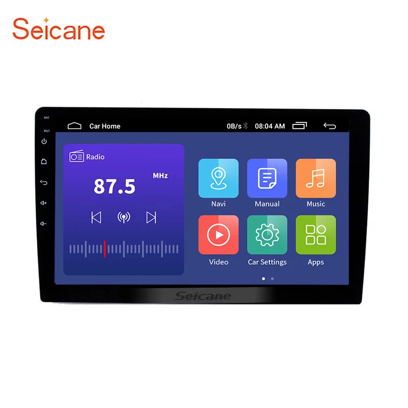 Универсальный автомобильный радиоприемник Seicane Android 10 0 2Din мультимедийный плеер