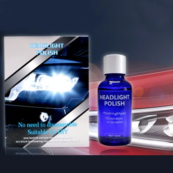 

Set Headlight Repair Polish Coating Protection Accessories Renovation Car