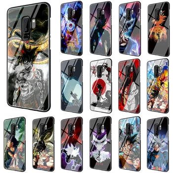 

Dragon Ball Z Super Son Goku DBZ Tempered Glass Phone Cover case for Samsung S8 S9 S10 Note 8 9 10 plus A10 20 30 40 50 60 70