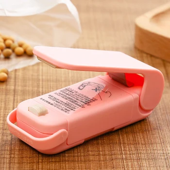 

Magic Sealer Kitchen Accessories Heat Sealer Capper For Plastic Bags Household Mini Hand Pressure Sealer Food Saver Storage