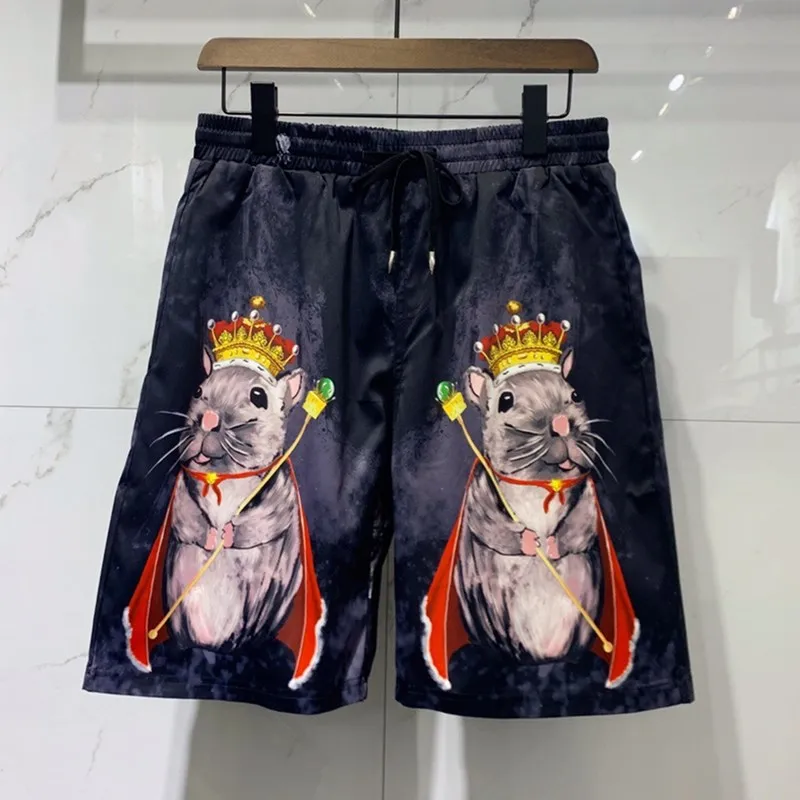 

Euramerican Hot Fashion Men's beach Shorts Summer Animal print brand new high quality quick-dry casual Shorts for men B875