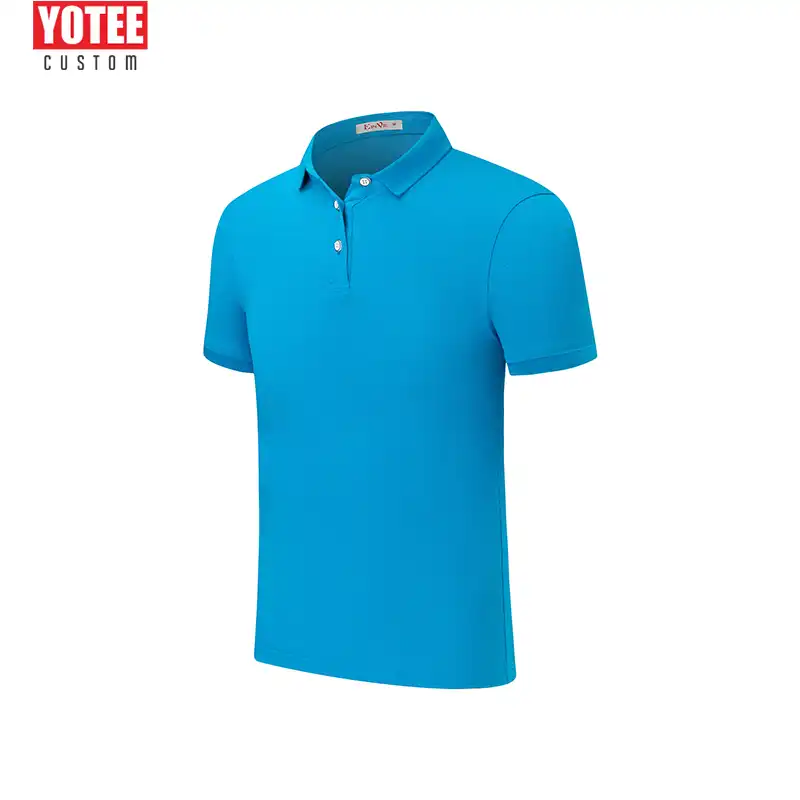 Sea blue polo shirt Clearance