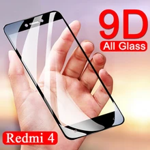  9D Protective glass on the for xiaomi redmi 4x note 4 4x 4a x a ksiomi note4 note4x tempered glas xaomi xiaomei sheet safety no4 