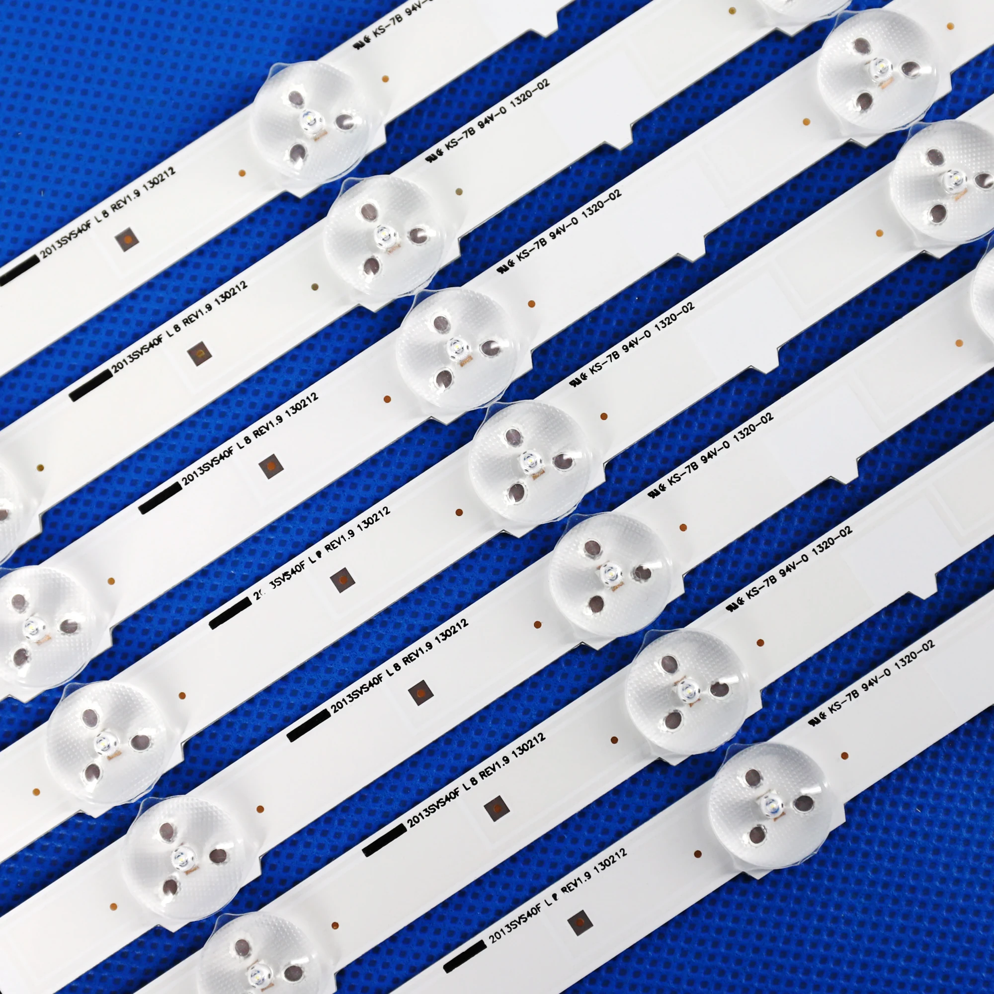 Tira de Luz de Fundo Led para Samsung 40 tv D2ge400sca-r3 Ua40f5500 2013svs40f Ue40f6400 D2ge-400scb-r3 Ue40f5000 Ue40f5700 - Imagem 6