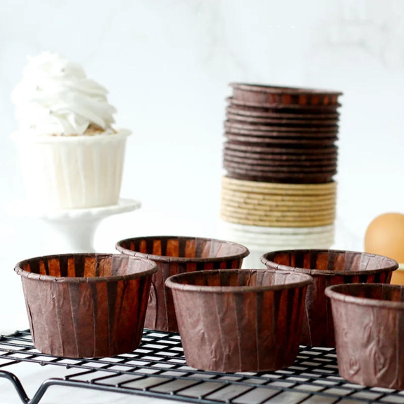 50pcs cup cake mold bakery tools baking molds paper cups mini cupcake liners accessories liner supplies stencil