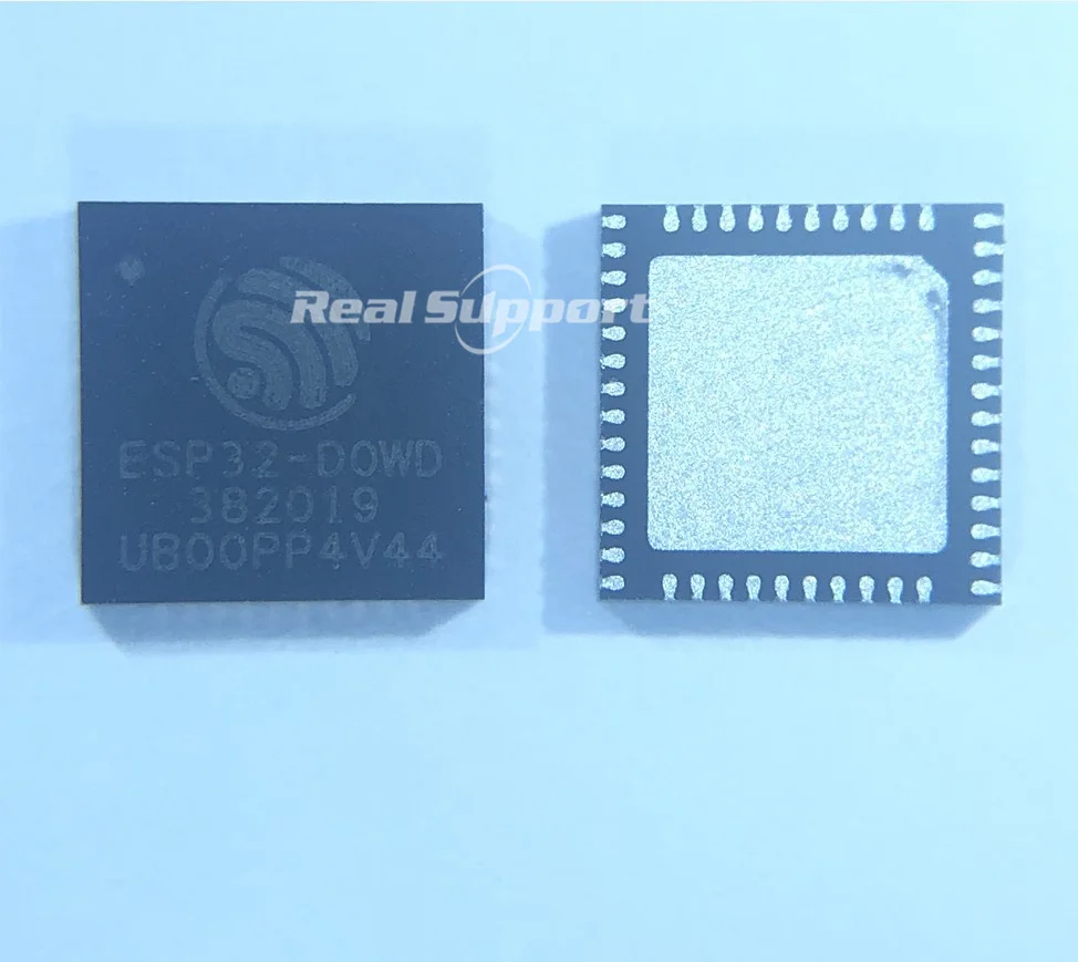 10PCS ESP32-D0WD ESP32-DOWD SMD IC dual-core MCU Wi-Fi BLE combo QFN 48pin 5*5 mm | Электроника