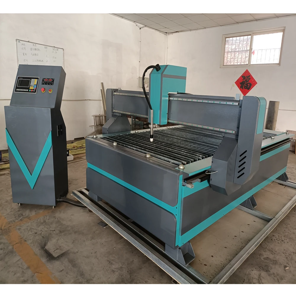 Industrial Cutter Table Cnc Plasma Cutting Copy Router Machine For