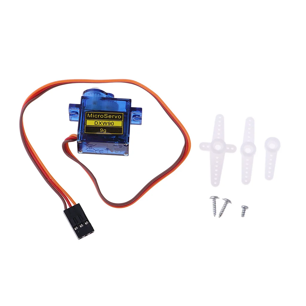 DXW90 9g Micro Mini Servo for RC Robot Arm, Fixed-wing Plane,   , Boat