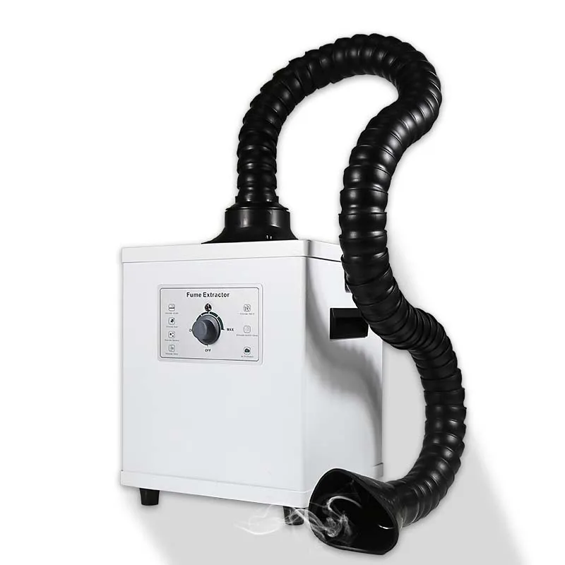 US $209.00 Soldering Smoke Cleaner Smoke Dust Purifier Two Heads Smoke Purification Fume Extractor Air Cleaner Filter dust clean room