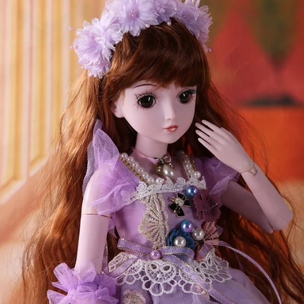 UCanaan 1/3 BJD кукла 60 см/23,6 ''Высота 19 шарнирные куклы(парик Обувь Одежда волосы глаза макияж) коллекция игрушек - Цвет: Michelle
