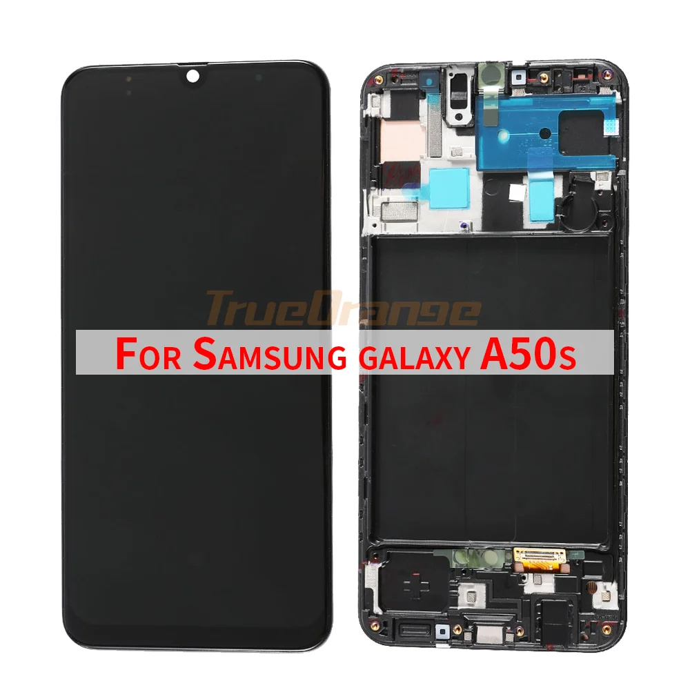 Сенсорный ЖК дисплей AMOLED для Samsung Galaxy A10/A30/A40/A50/A60/A10E/A20E/A90/A10s/A20s/A30s с рамкой в сборе