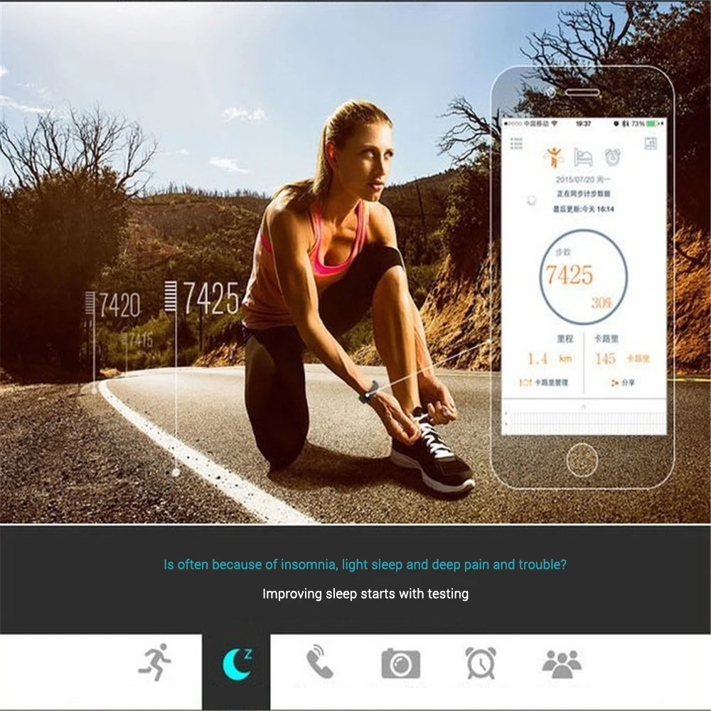 Смарт-браслет новейший TW64 фитнес-трекер Bluetooth Смарт-Браслет спортивный браслет шагомер для IPhone IOS Android cl