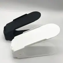 Стеллаж для обуви, органайзер для обуви, Компактный регулируемый стеллаж для обуви, регулируемый пластиковый стеллаж для хранения домашних запасов