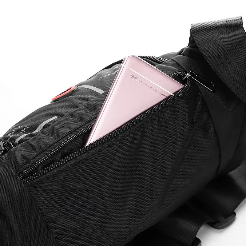 Большая вместительная поясная сумка для мужчин, водонепроницаемая поясная сумка Fanny, нейлоновая сумка-мессенджер, многофункциональная нагрудная сумка на плечо для мужчин