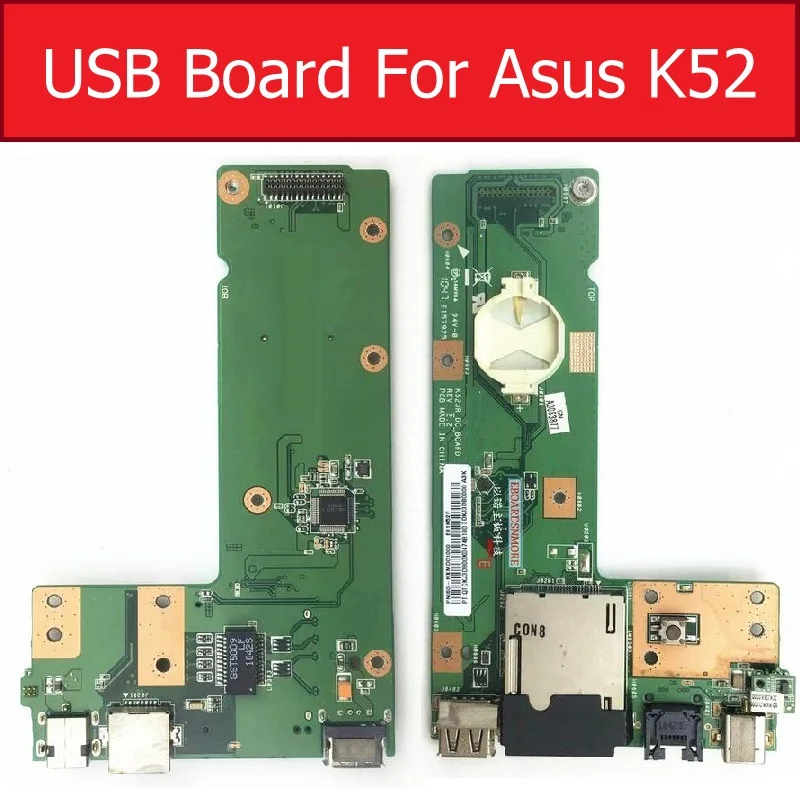 USB разъем для ASUS K52 K52J K52JR K52JC K52DR X52F K52F X52J K52DY K52DE K52N VGA Power сетевая плата|ЖК-экраны и