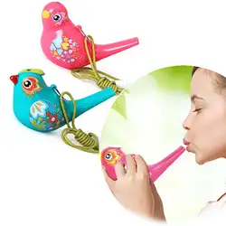 1 шт., детский свисток, игрушка, цветной рисунок, водная птица, свисток, музыкальный инструмент, детская игрушка, подарок