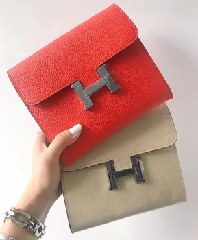 

Street Fashion Clutch Full-grain Leather Embossed Leather WOMEN'S Bag Long Paragraph Square Sling Bag Low Price Mileage Section