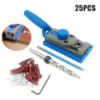 

Slant Hole Pocket Jig Kit Locator Positioning Fixture Repair Parts.supplies