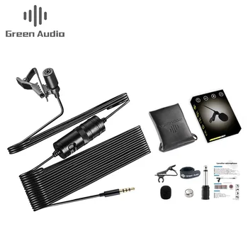 

Mini Audio 3.5mm Lavalier Microphone for PC Gaming 6m Clip-on Condenser Lapel Microphone for Phone Recording DSLR Cameras Mic