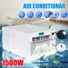 1500W Настольный кондиционер 220 V/AC таймер на 24 часа машина для изготовления холодного/тепла двойного назначения с пультом дистанционного управления светодиодный пульт управления Pet осушитель воздуха conditione