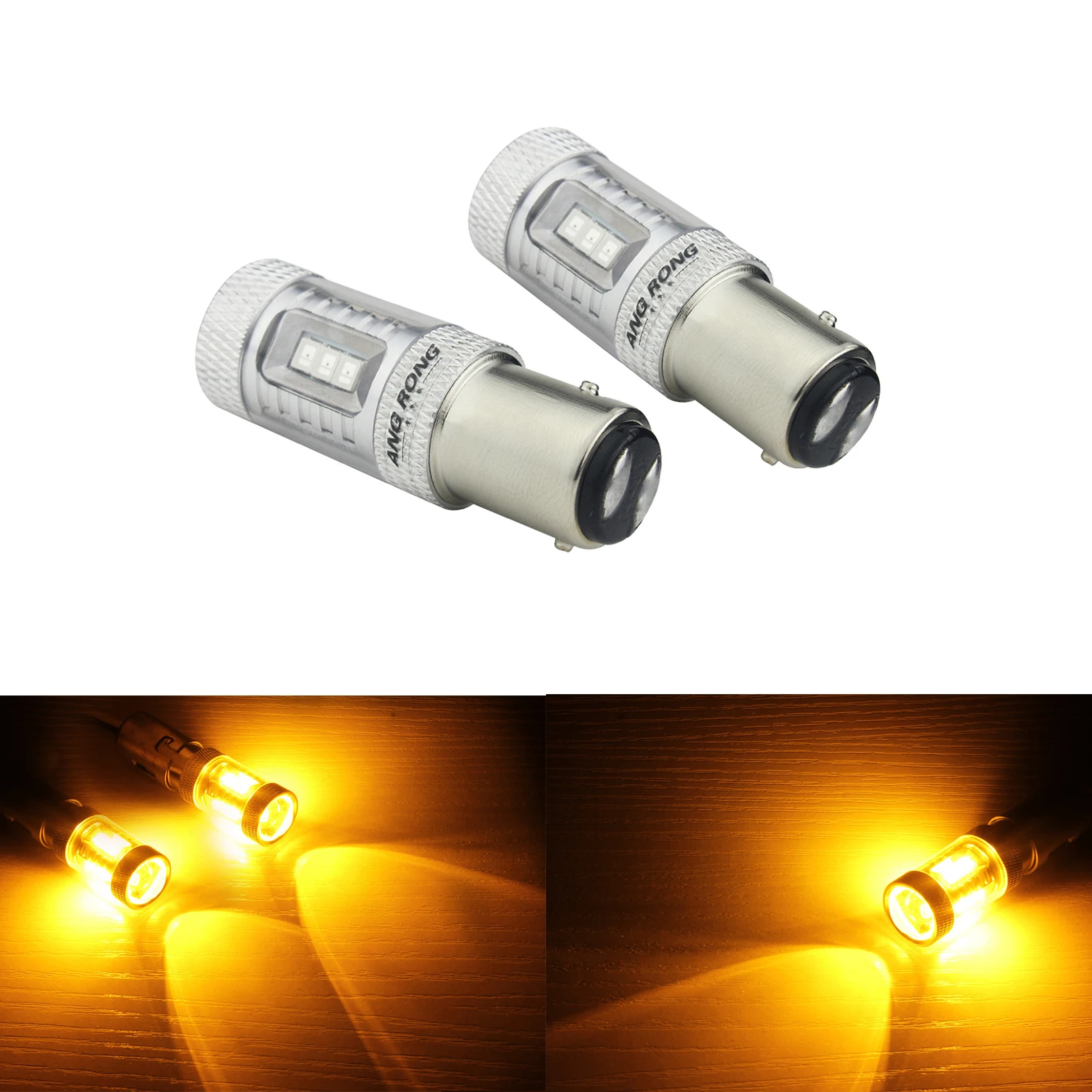 ANGRONG 2x380 1157 BAY15D P21/5W 15 SMD светодиодный стоп светильник|Сигнальная лампа| |