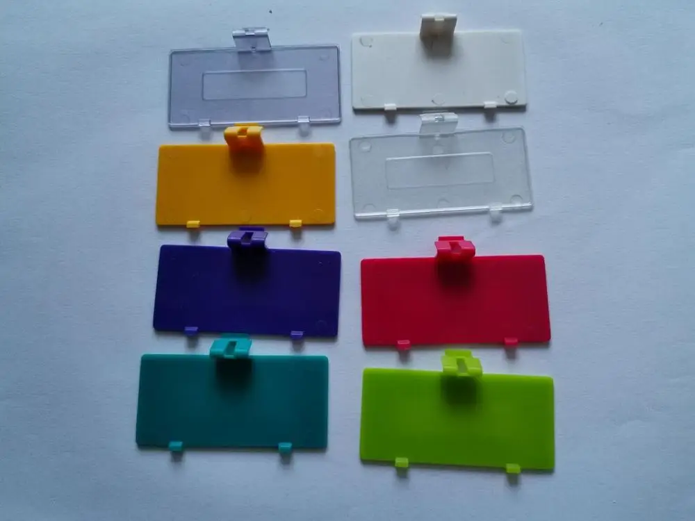 FZQWEG 10 штук для карманная приставка Game Boy Батарея крышка Замена крышки батарейного отсека для GBP Батарея крышка