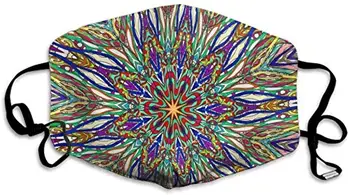 

Mouth Mask Anti Dust Mask Fashion Kawaii Cute Mouth Mask Reusable Fack Mask Mushroom Plants Printed