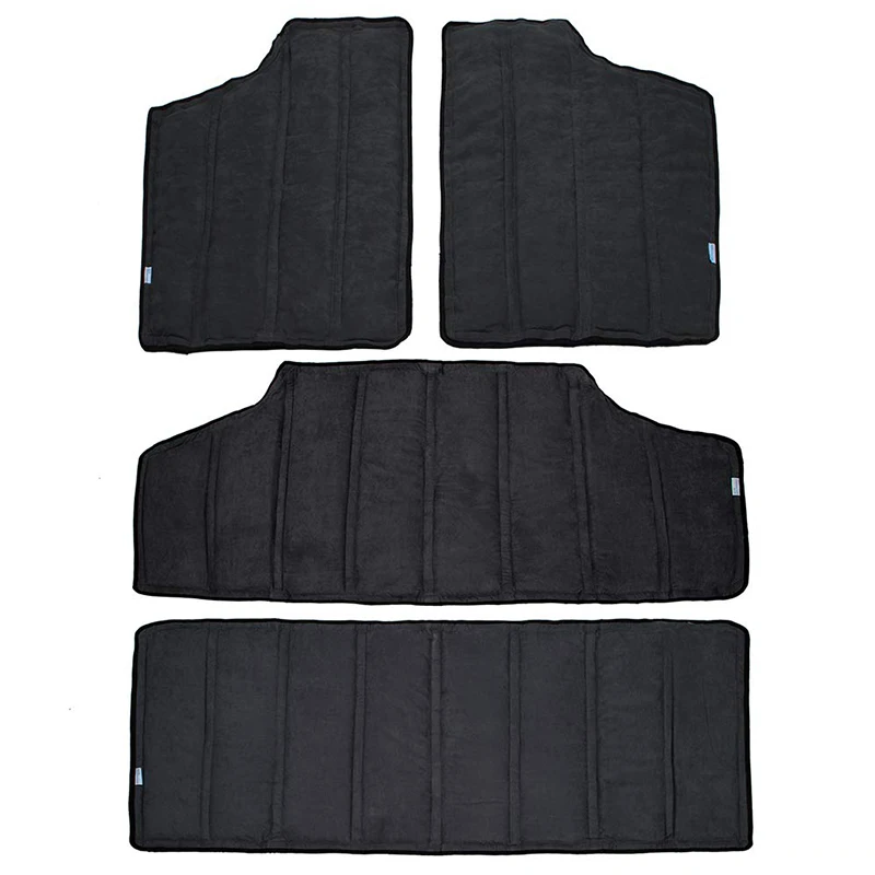 

For Jeep Wrangler Jk Headliner Hardtop Insulation 4 Door 2012-2016 Rear Window And Ceiling Roof Heat Insulation Cotton Kit Car S