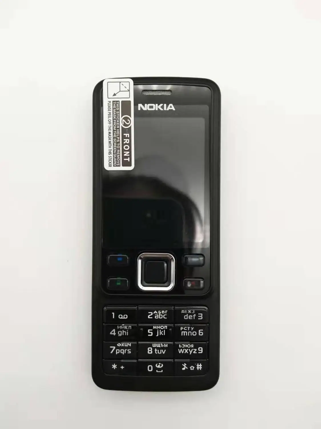 Восстановленный разблокированный Nokia 6300 5MP GSM поддержка русская и арабская клавиатура мобильный телефон трехдиапазонный многоязычный