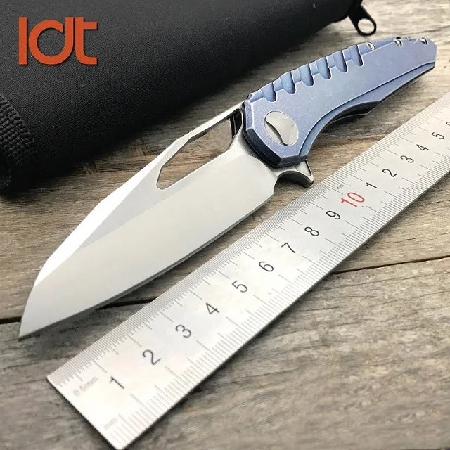 Blue Handle LDT sigili складной нож D2 лезвие все стальные ручки Военный Тактический Карманный Походный нож ИНСТРУМЕНТЫ EDC - Цвет: Blue Handle