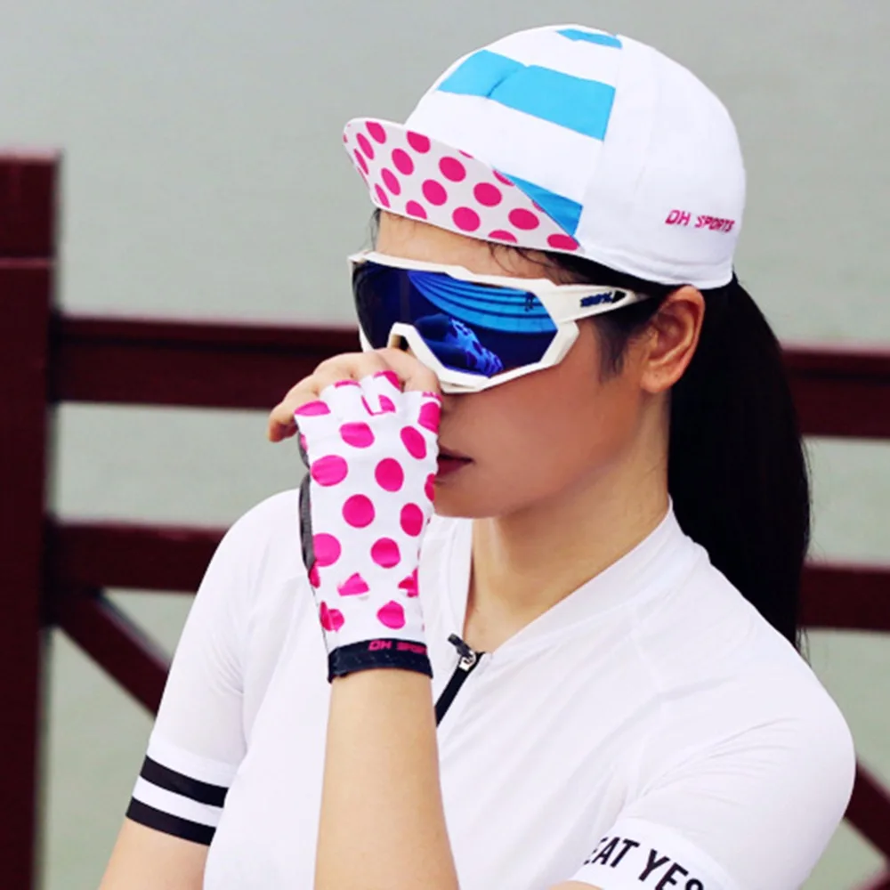 Small Cycling Cap Breathable Sunshade Anti-sweat Cap Women Under Helmet Hat Headwear For Bike Bicycle Riding New